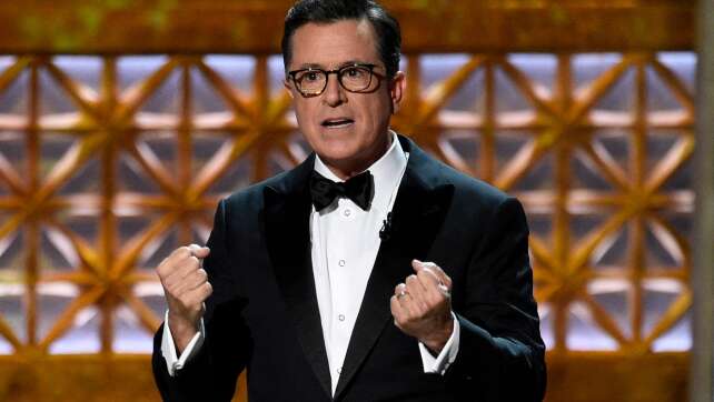 «Freude-Maschine»: So war die letzte Colbert-Show
