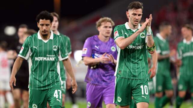 Fürth nach 0:1 unter Druck: «Können damit umgehen»