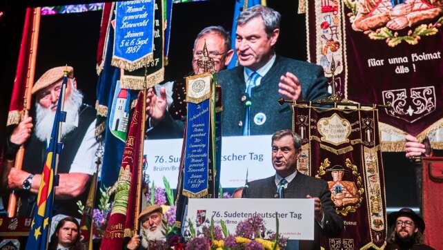 Söder: Sudetendeutscher Tag in Brünn ein historisches Signal