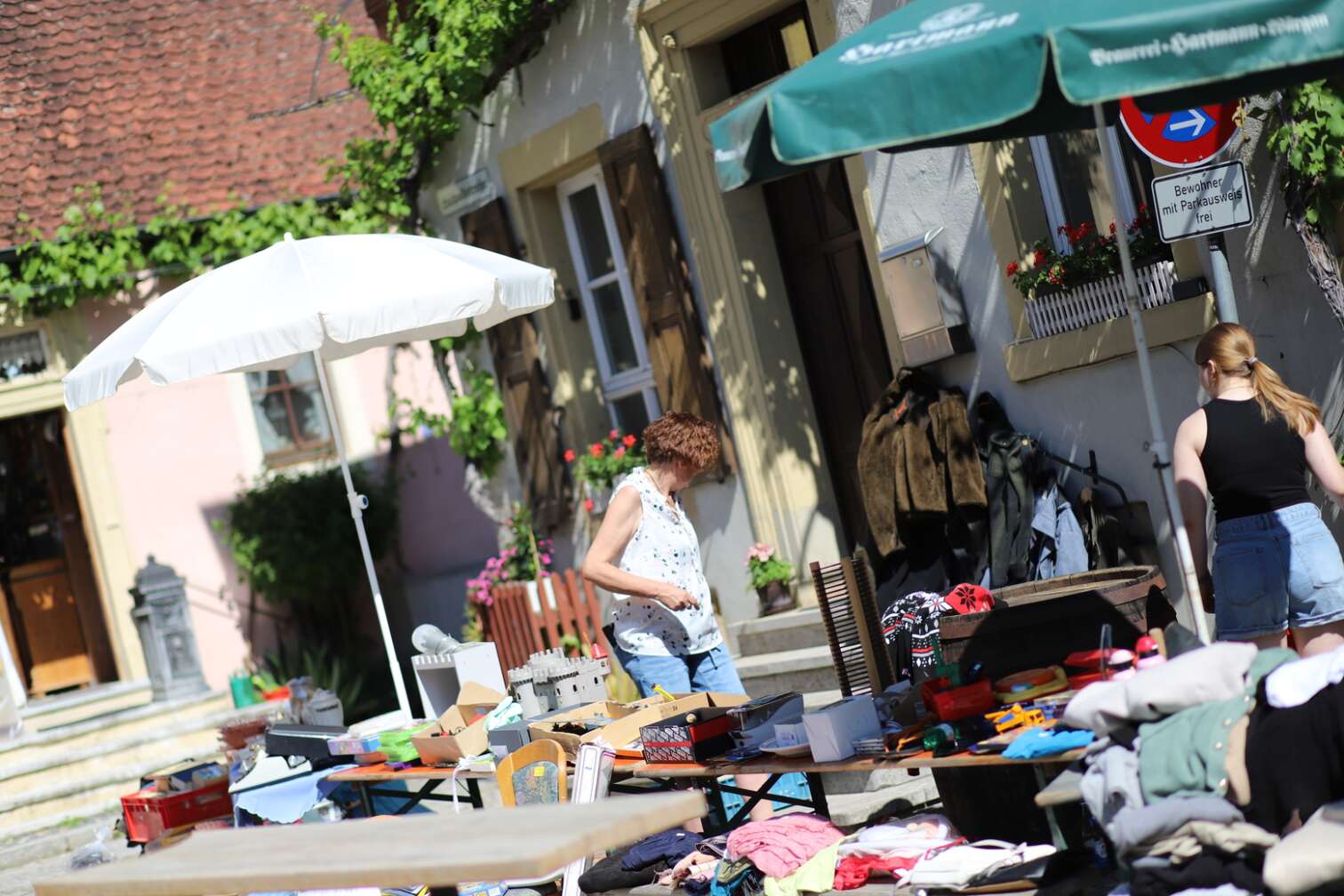 Flohmarkt-Tag