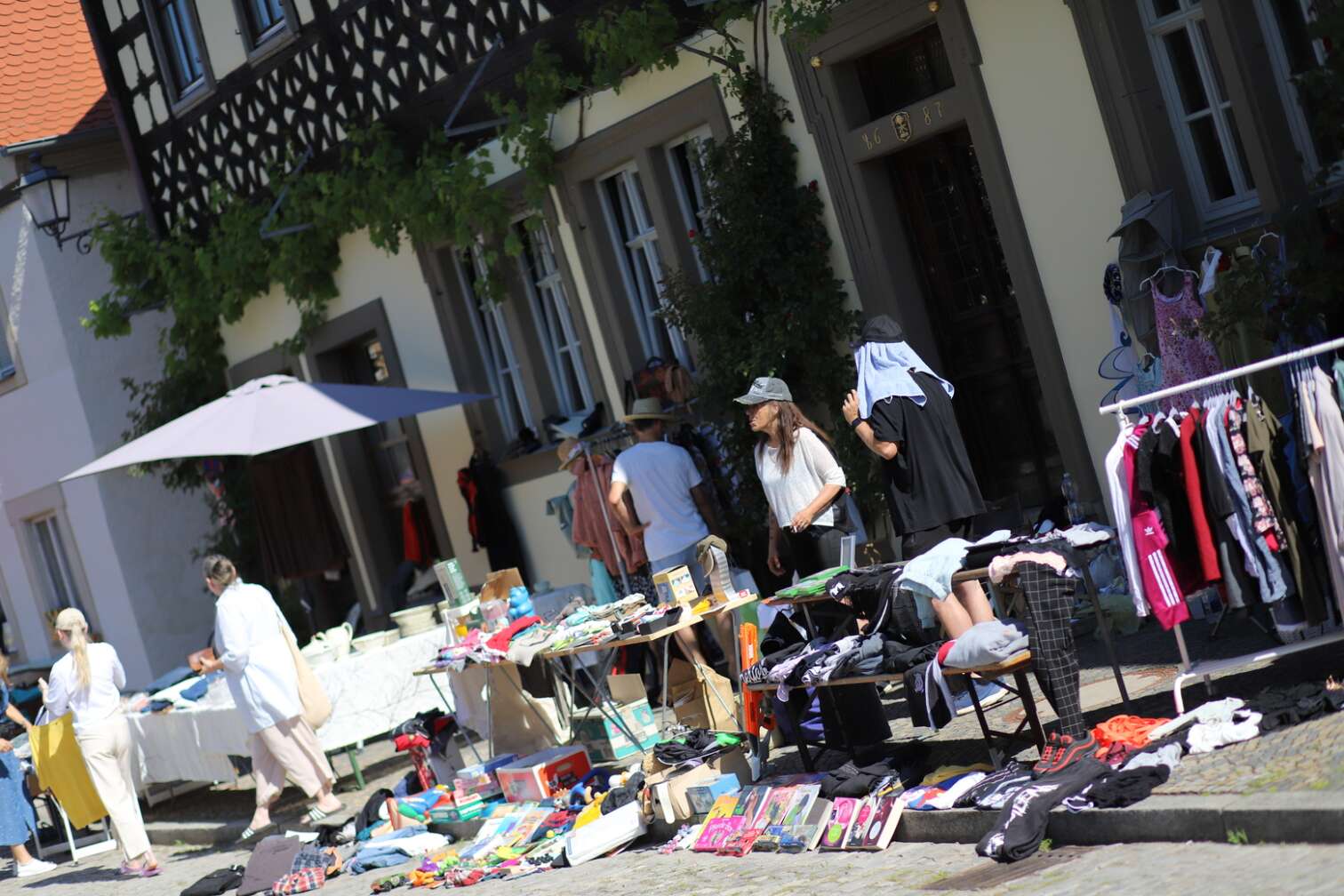 Flohmarkt-Tag