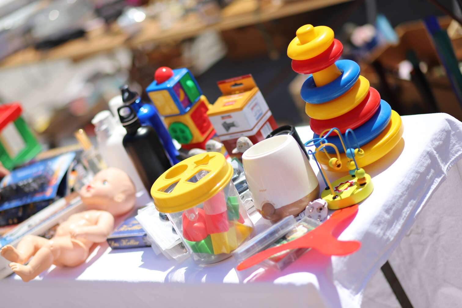 Flohmarkt-Tag