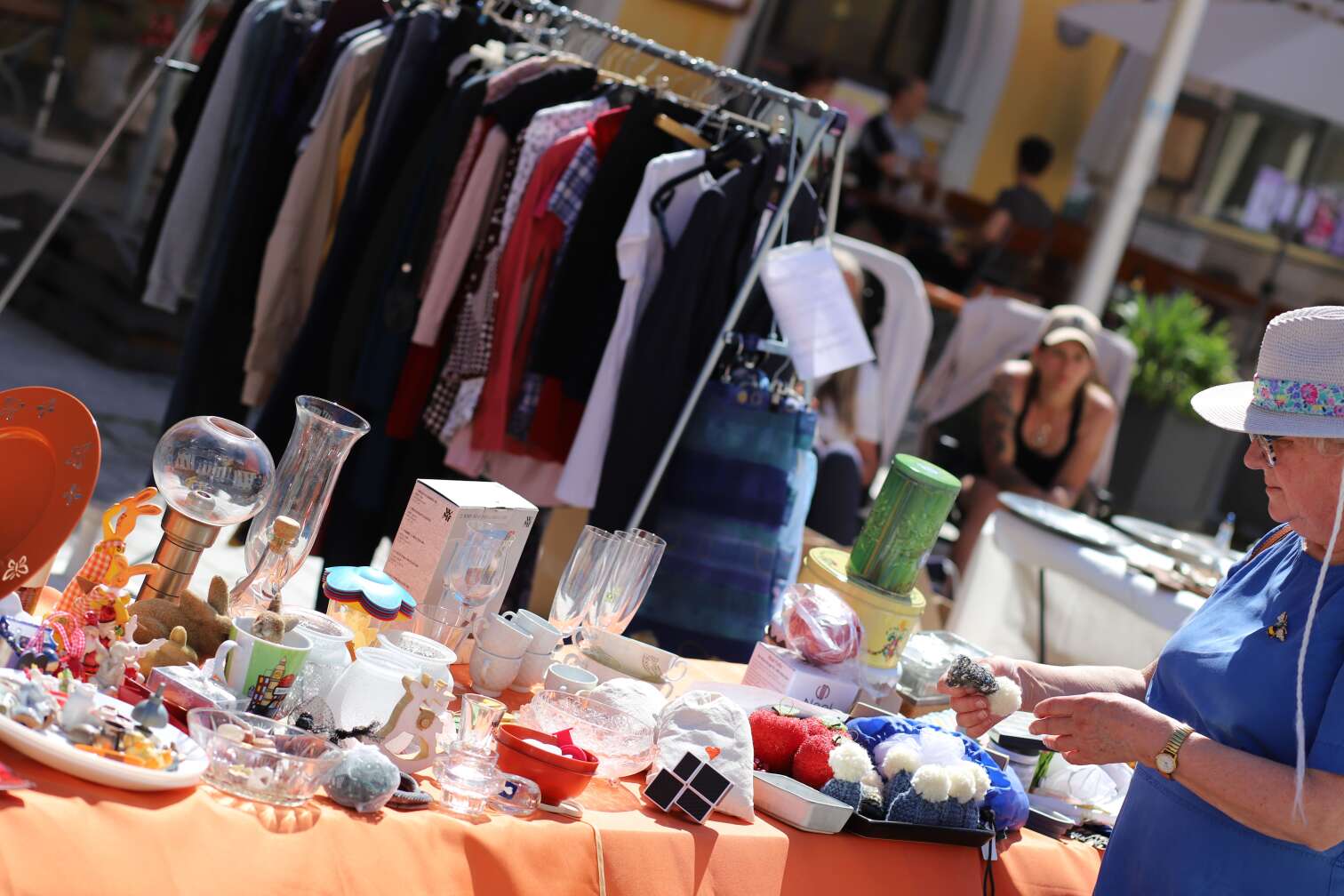 Flohmarkt-Tag