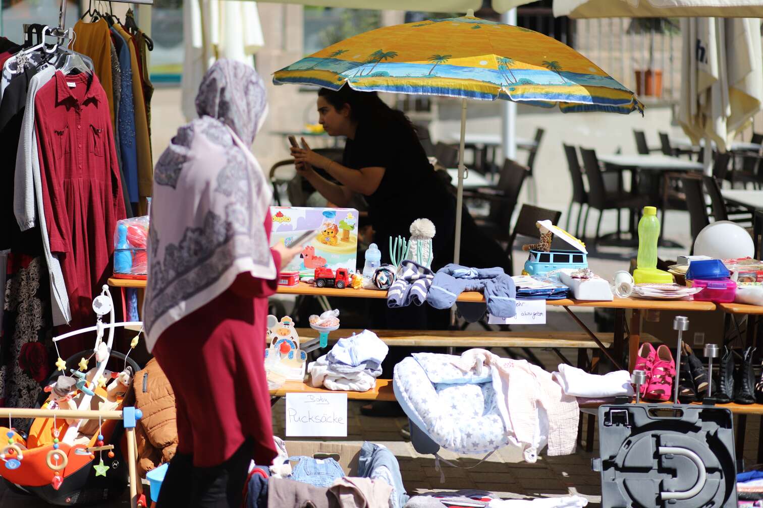 Flohmarkt-Tag