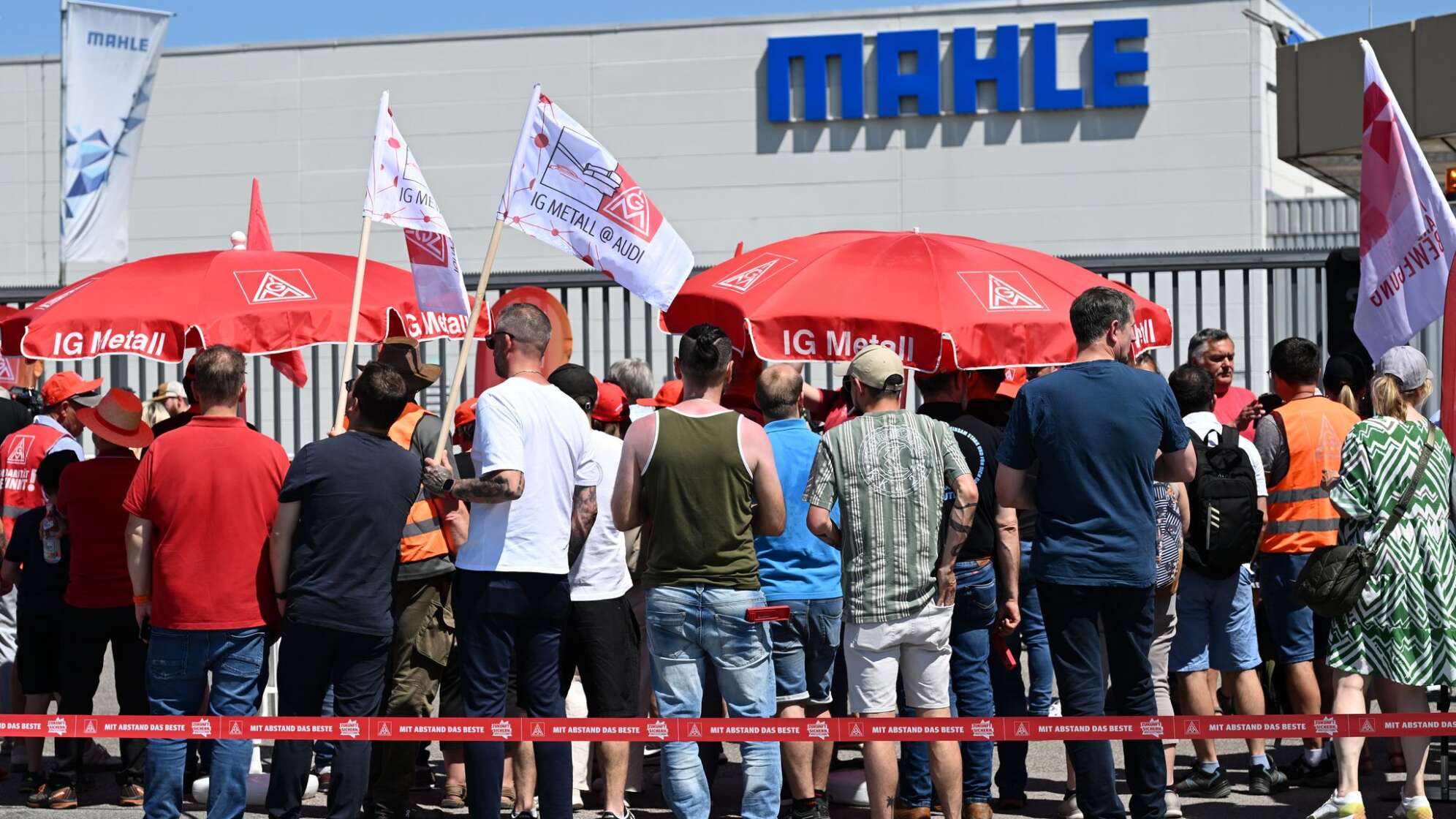 Streik beim Autozulieferer Mahle