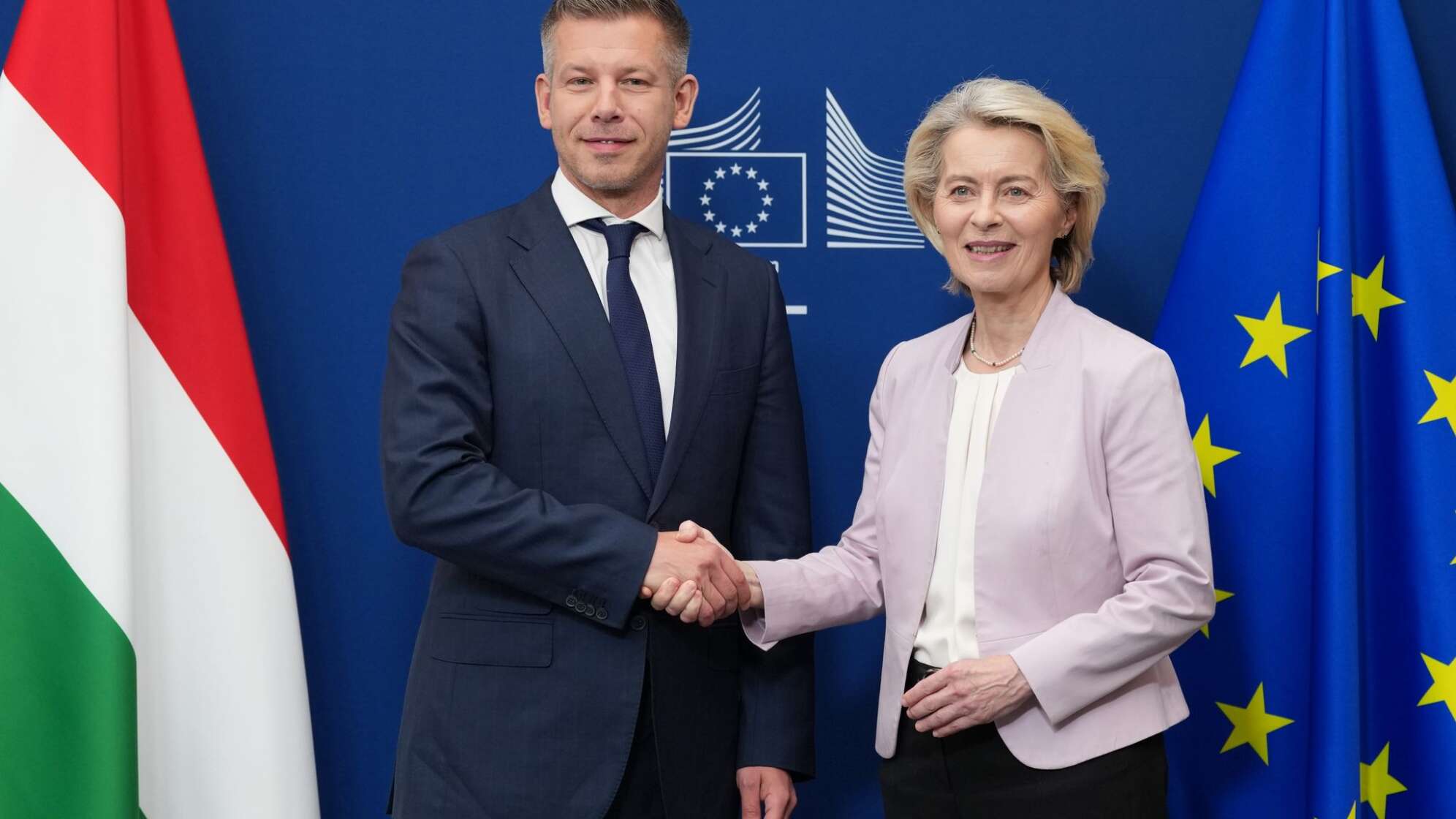 Ungarns neuer Ministerpräsident Magyar in Brüssel