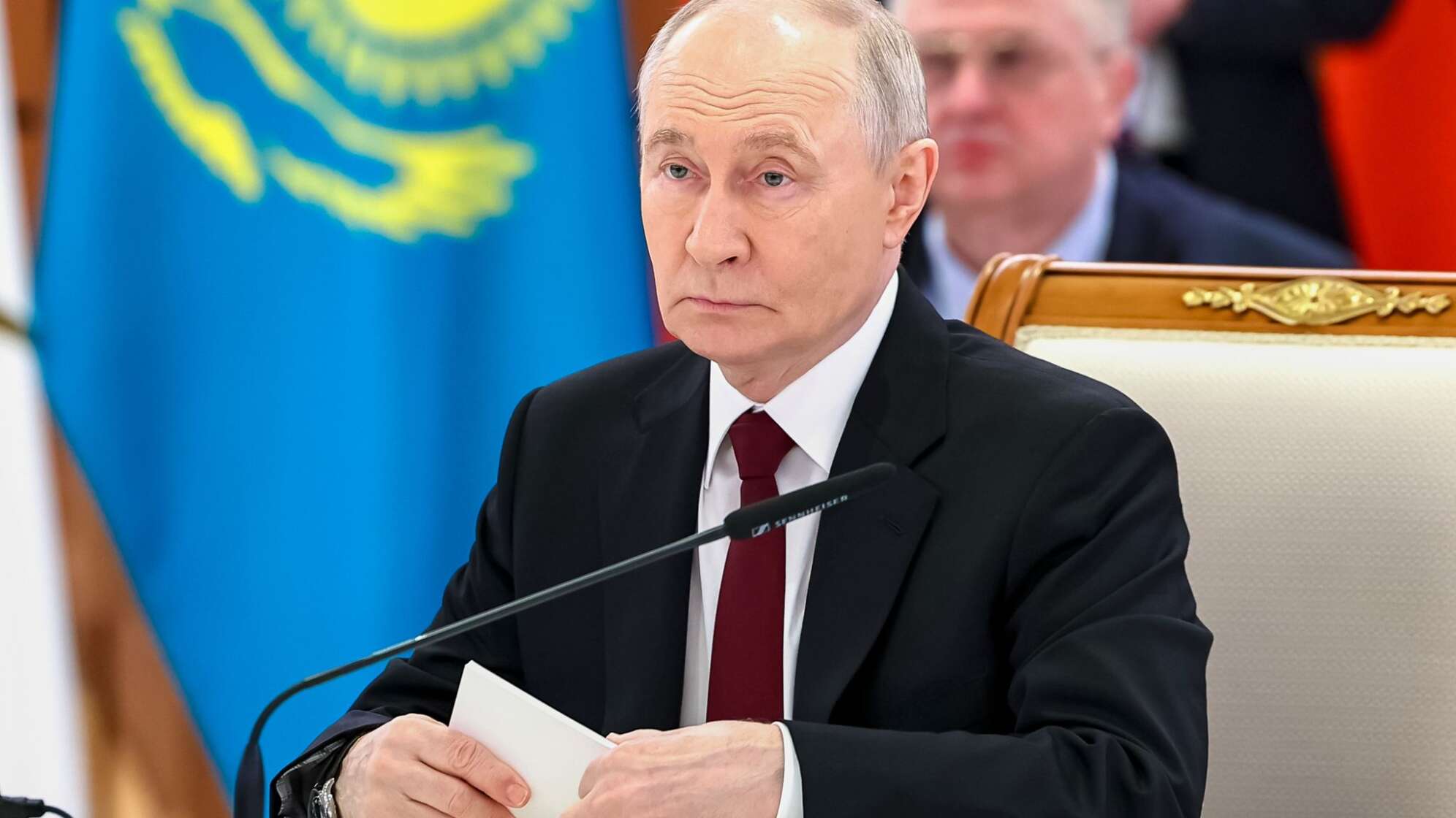 Russlands Präsident Putin in Kasachstan
