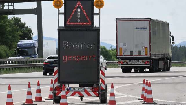 Protest legt Brenner lahm – Lkw müssen an Grenze umkehren