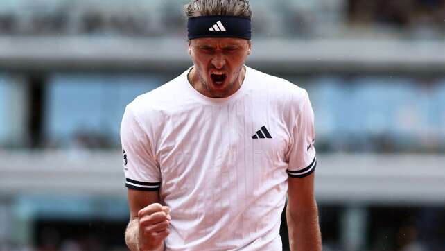 Sieg auch gegen «Dämonen»: Zverev im Viertelfinale von Paris