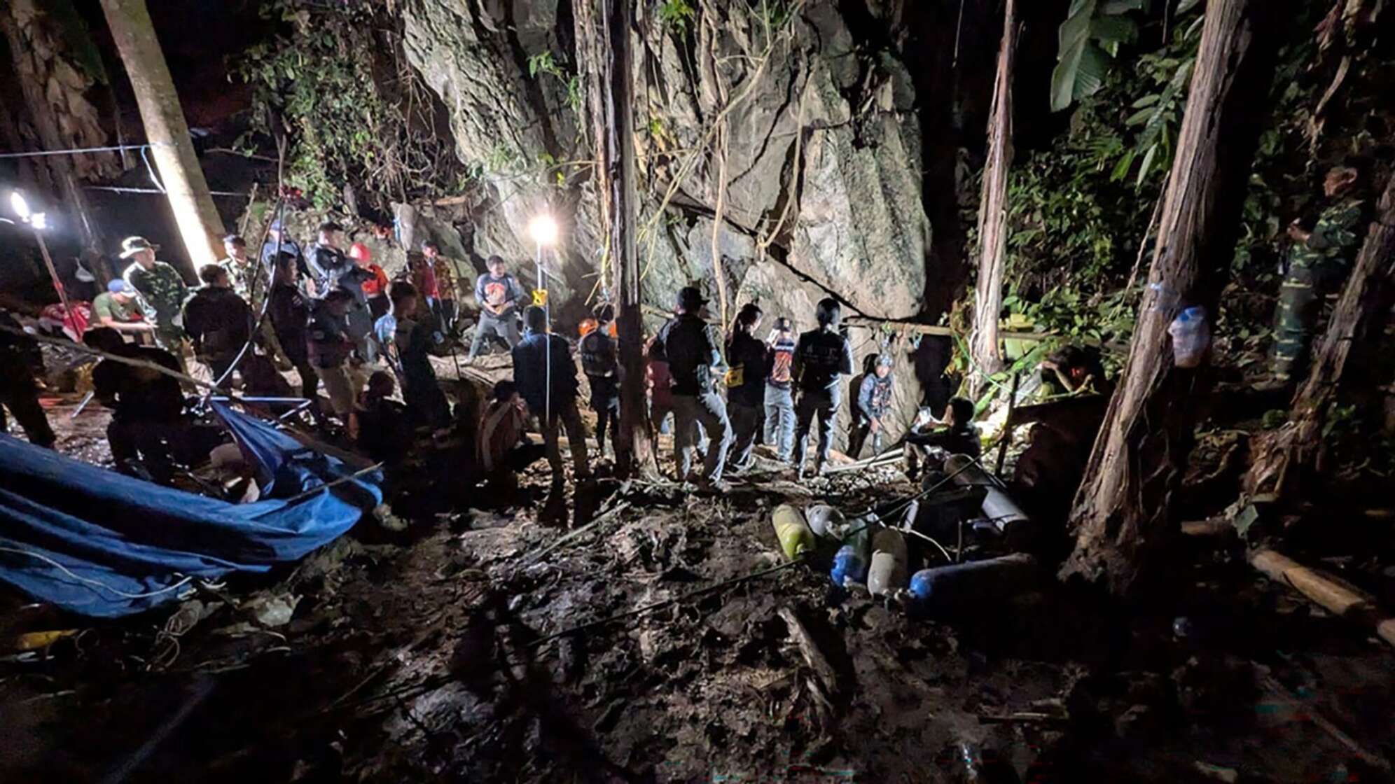 Höhlenunglück in Laos