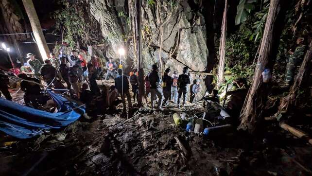 Laos: Retter entdecken neuen Zugang zu Fluthöhle