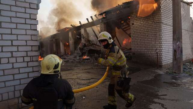 Massive russische Luftangriffe auf Kiew - Tote und Verletzte