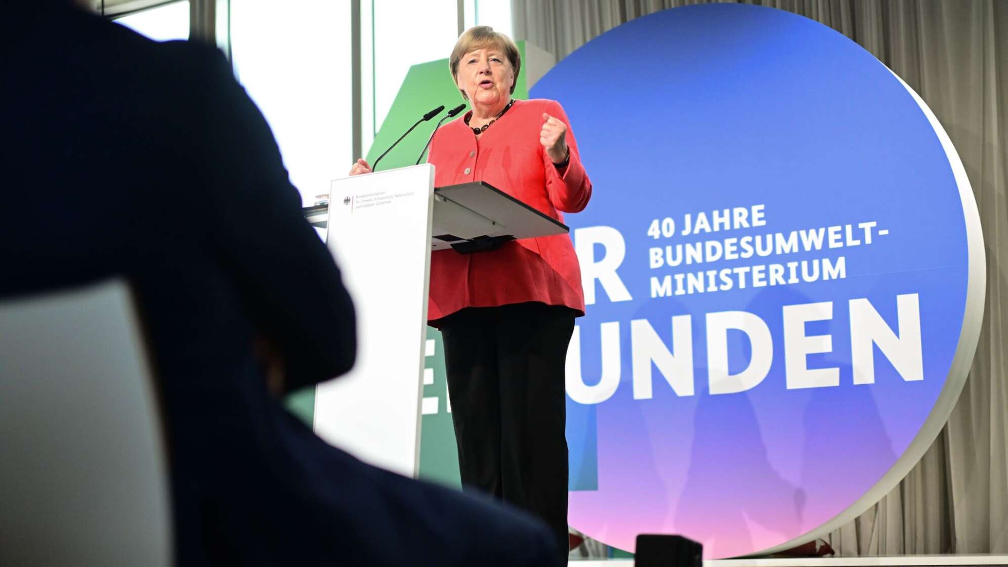 Festakt zum 40. Jubiläum des Bundesumweltministeriums