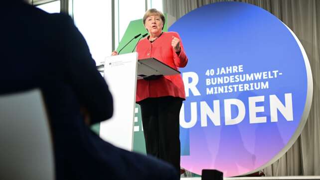 Merkel: Klimaschutz ist «Überlebensfrage der Menschheit»