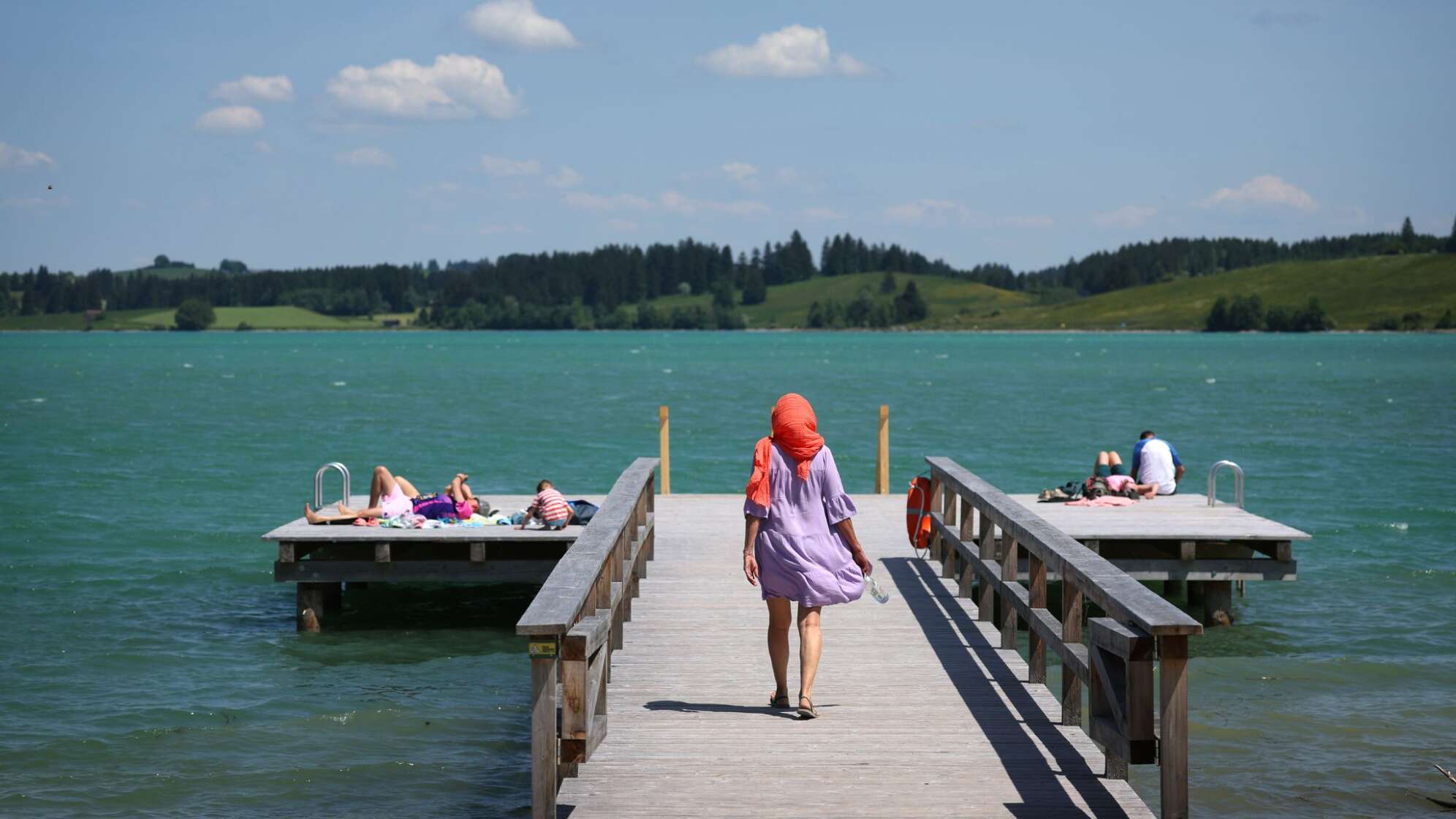 Sommerliches Wetter - Bayern