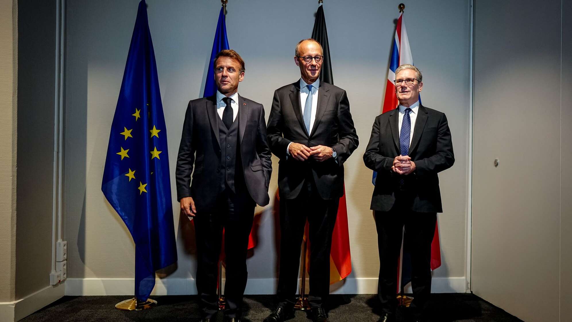 Merz, Macron, Starmer