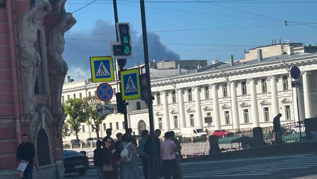 Drohnen und Rauch überschatten Putins Wirtschaftsforum