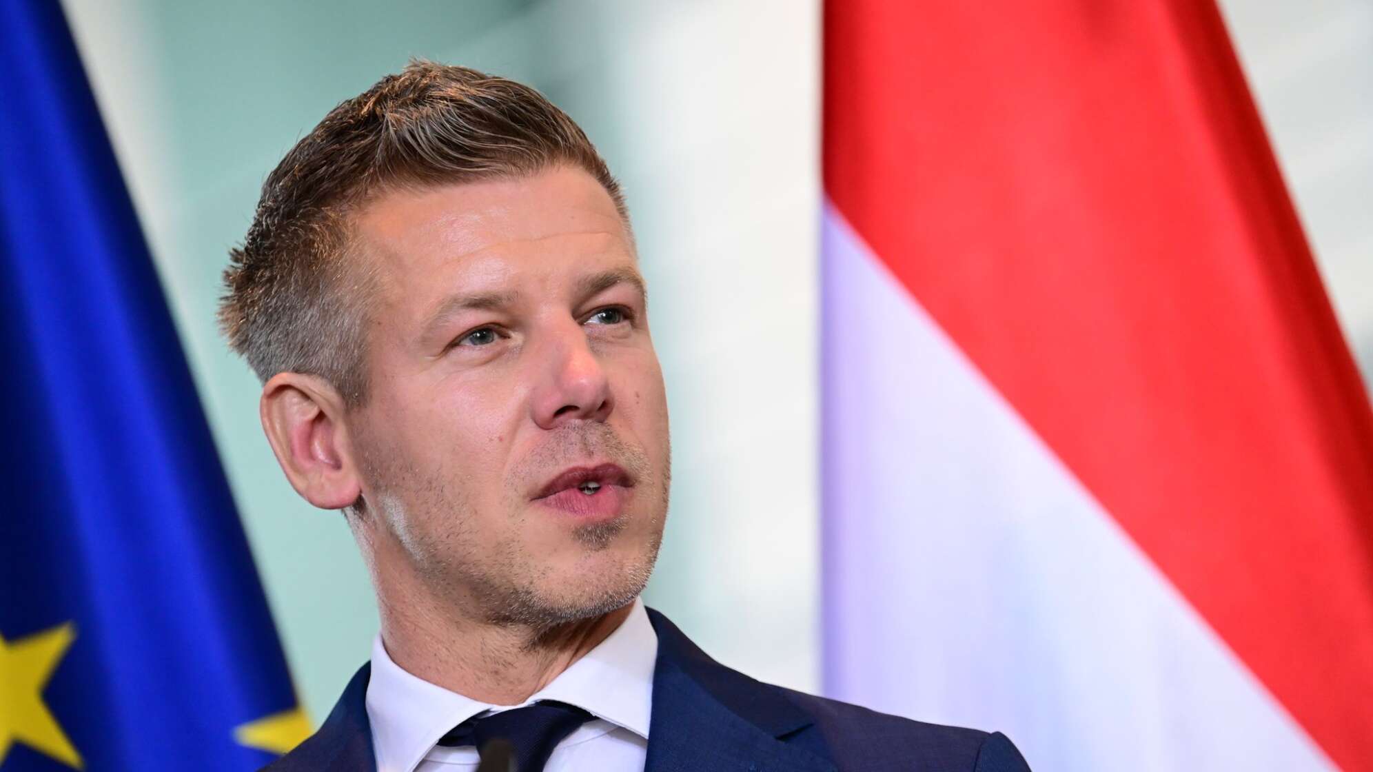 Ungarns Ministerpräsident Magyar in Berlin