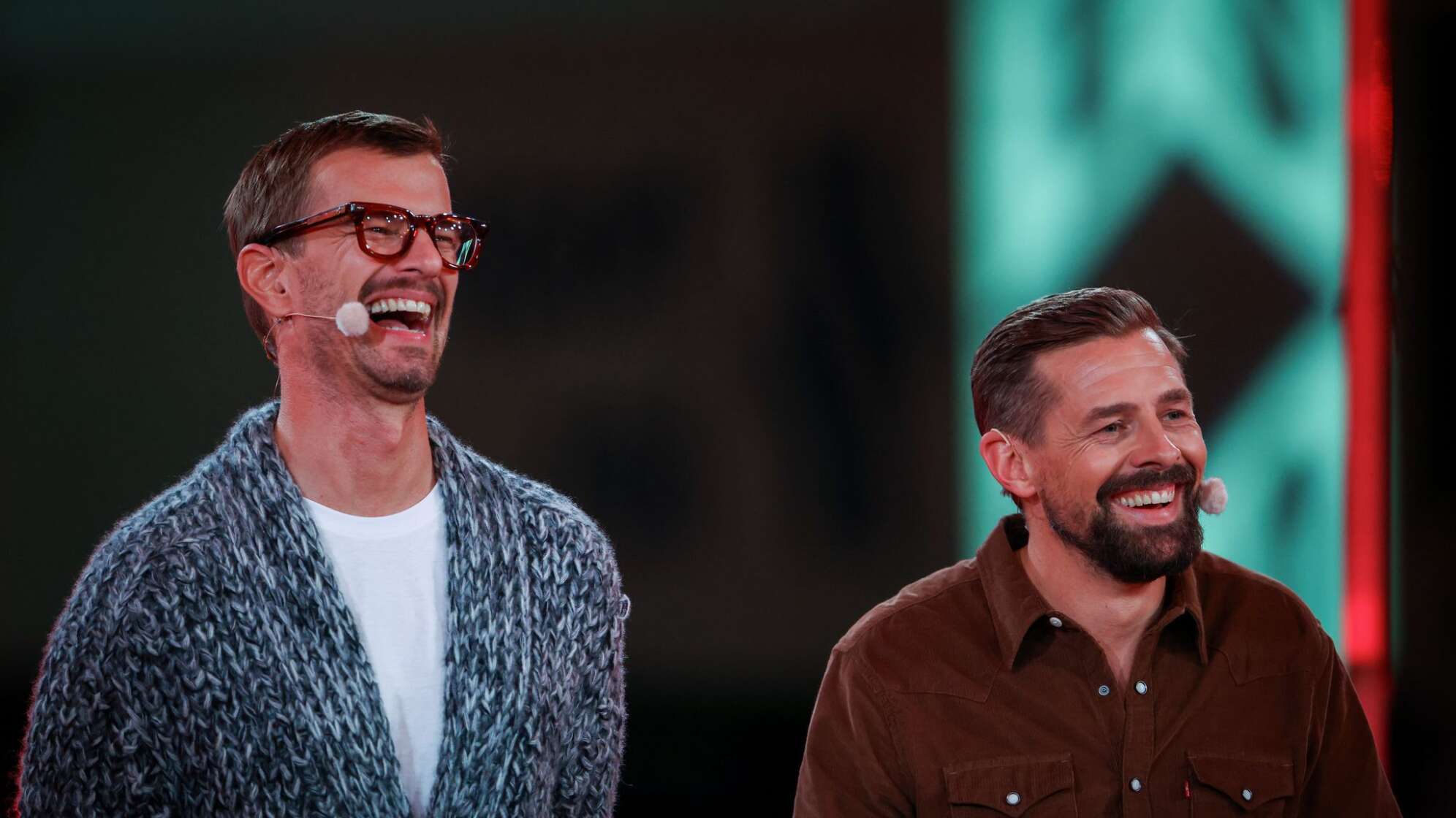 Joko Winterscheidt (l-r) und Klaas Heufer-Umlauf