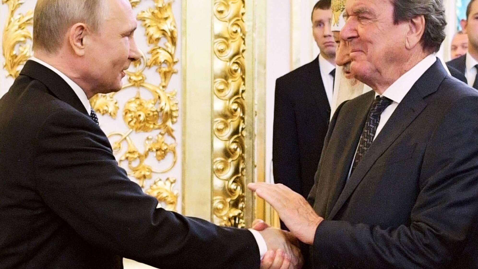 Putin und Schröder