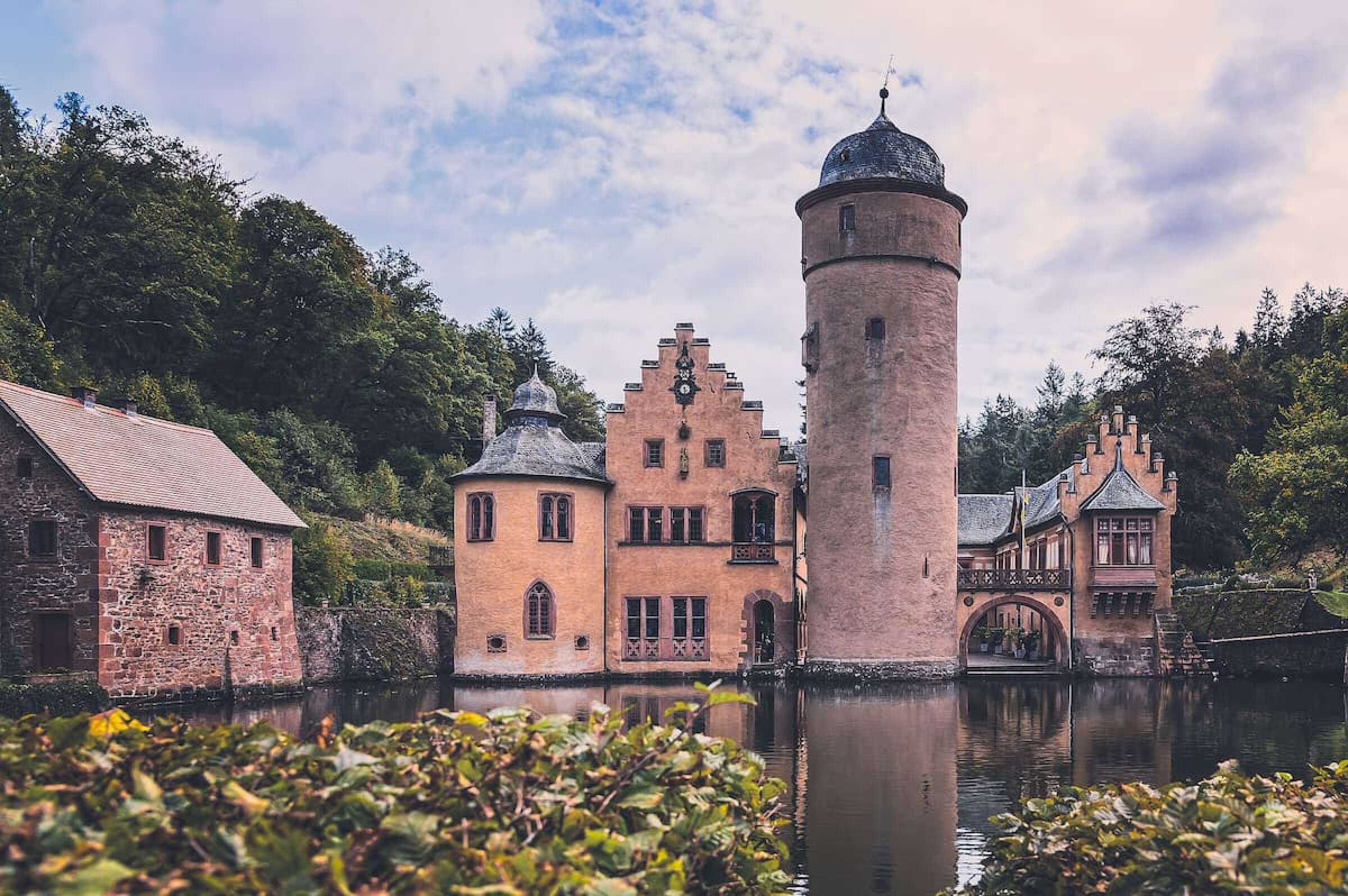 Ein Wasserschloss