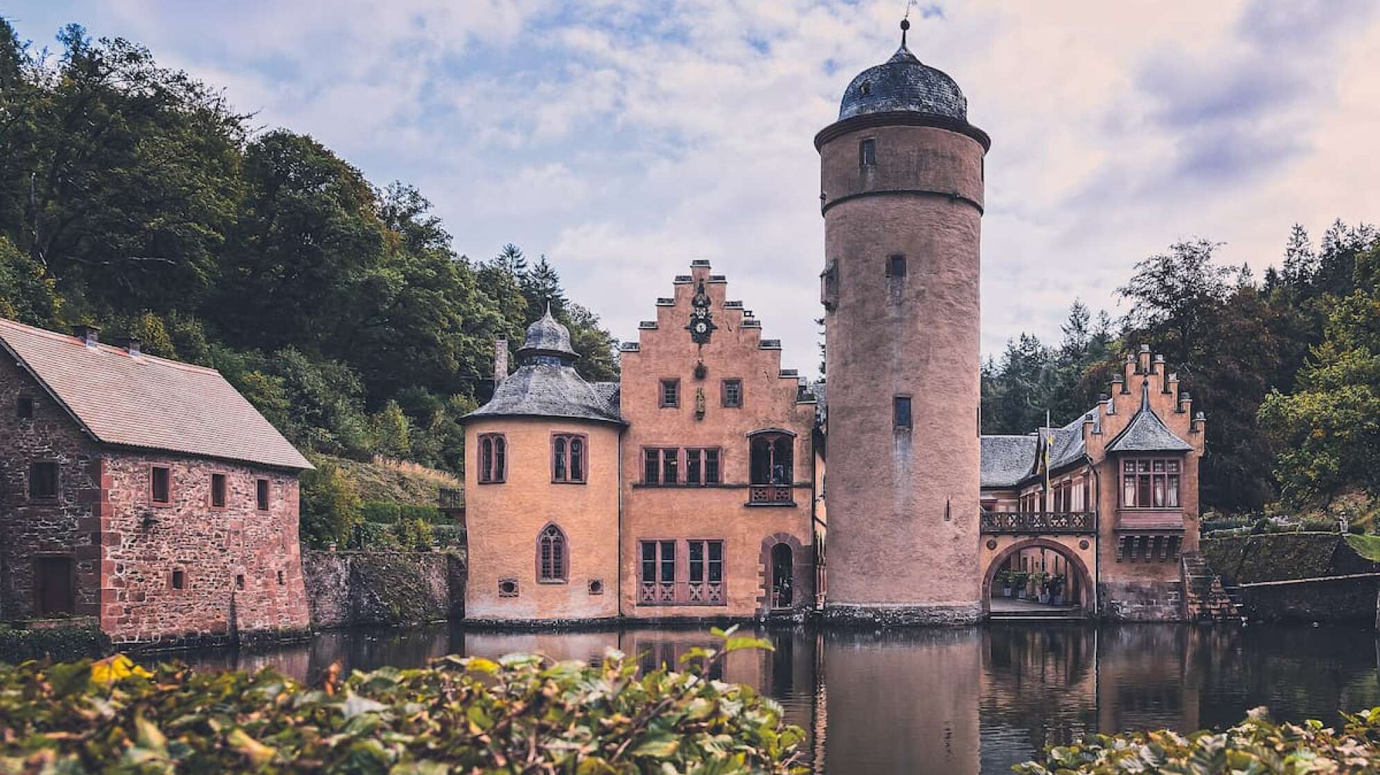 Ein Wasserschloss