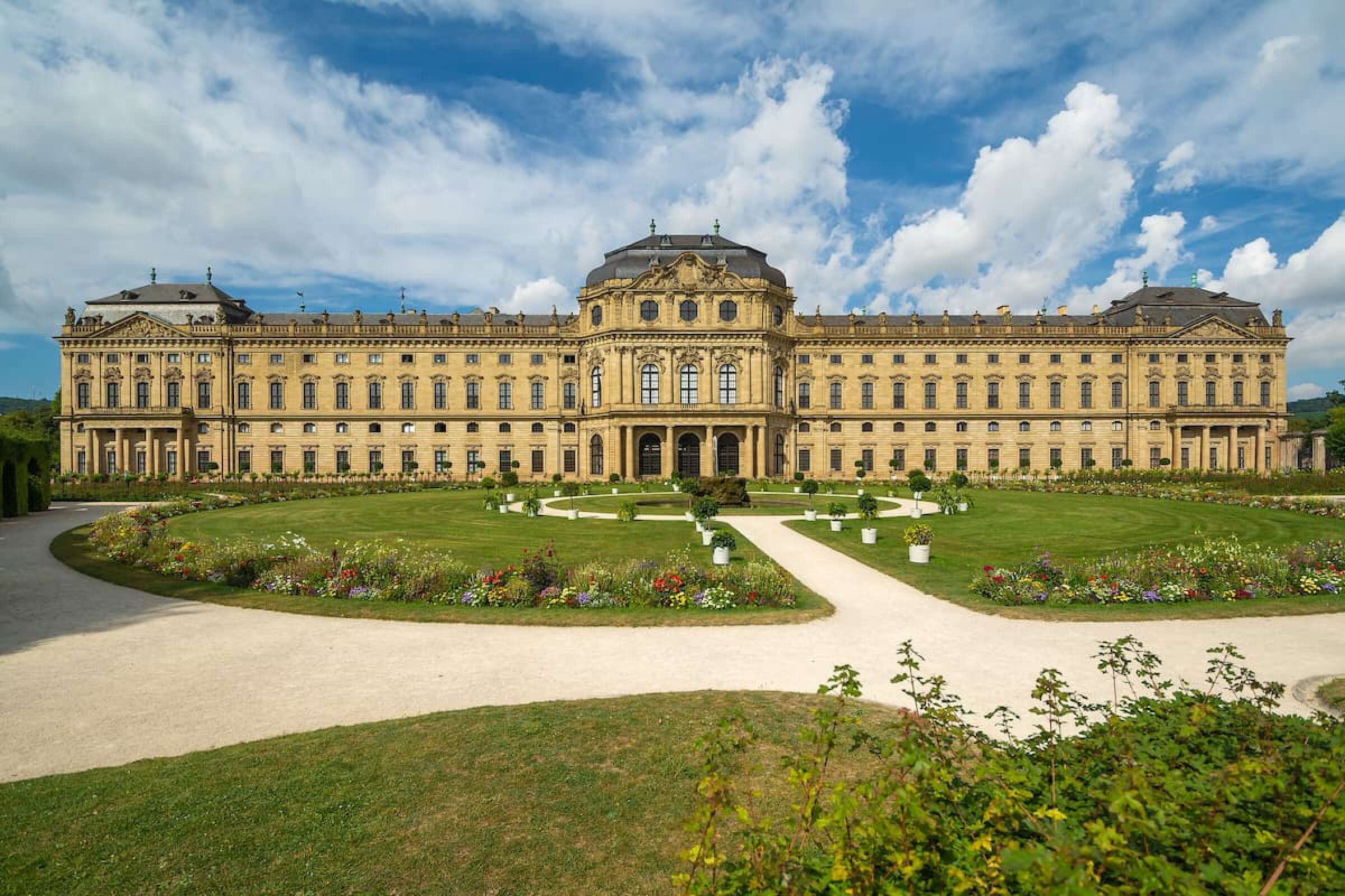 Die Residenz in Würzburg