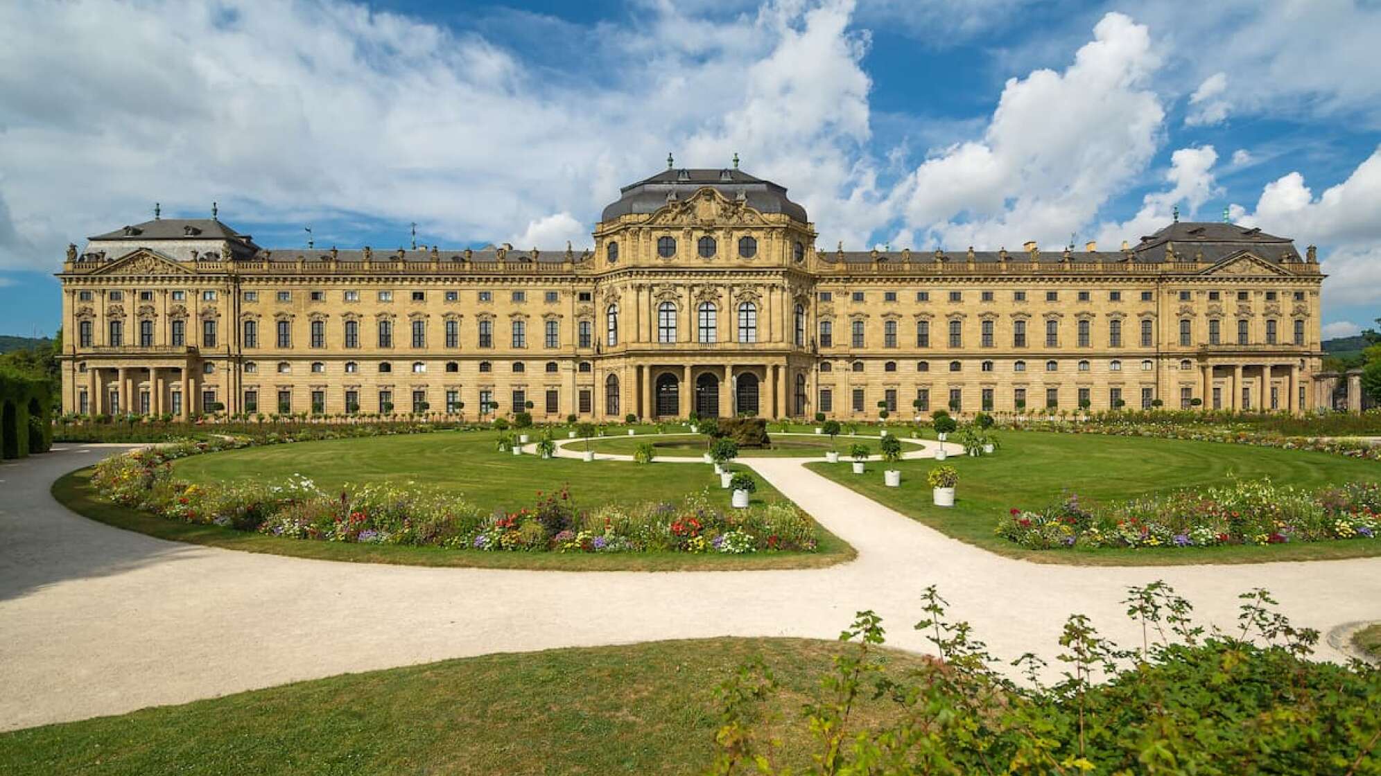 Die Residenz in Würzburg