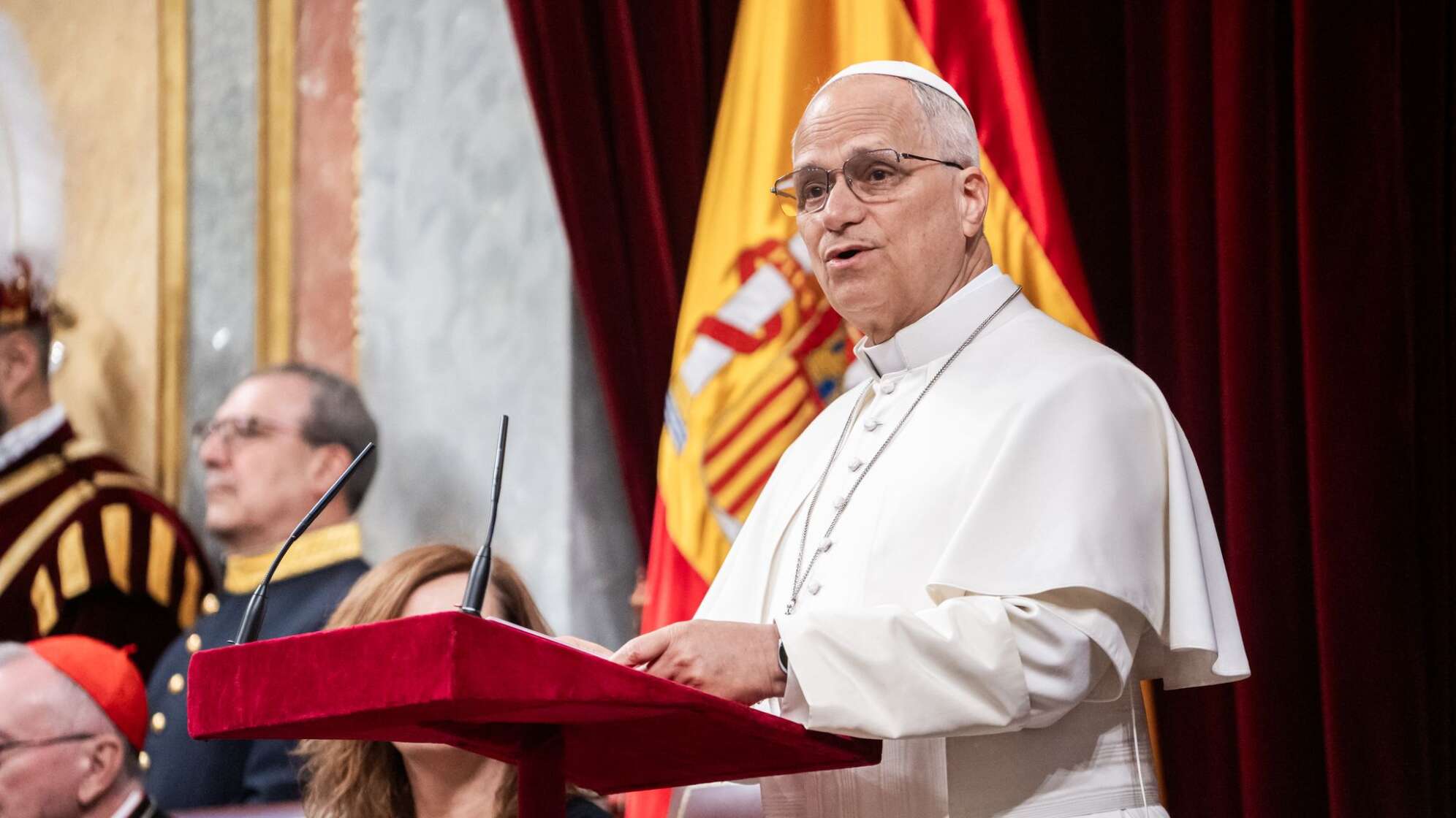 Papst Leo XIV. besucht Spanien - Madrid