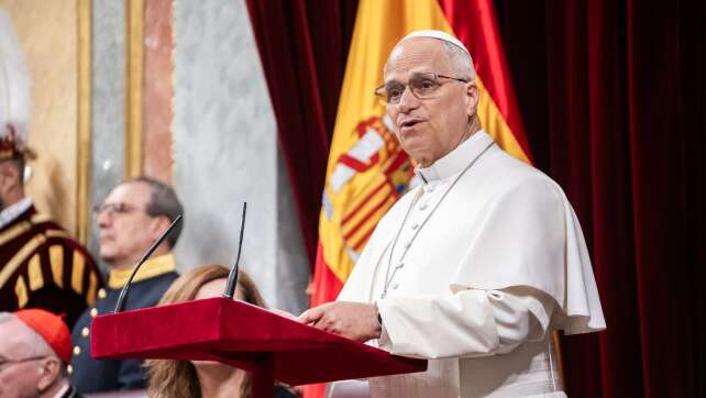 Papst Leo warnt vor Aufrüstung und KI: «Besorgniserregend»