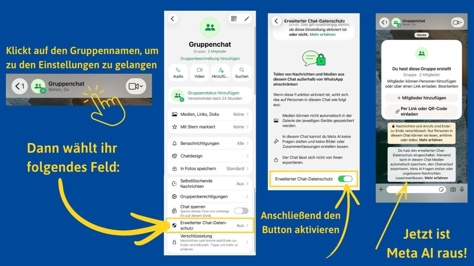 Deinstallieren Meta AI