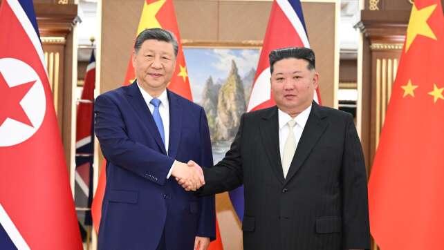 Chinas Staatschef Xi sichert Nordkorea Unterstützung zu