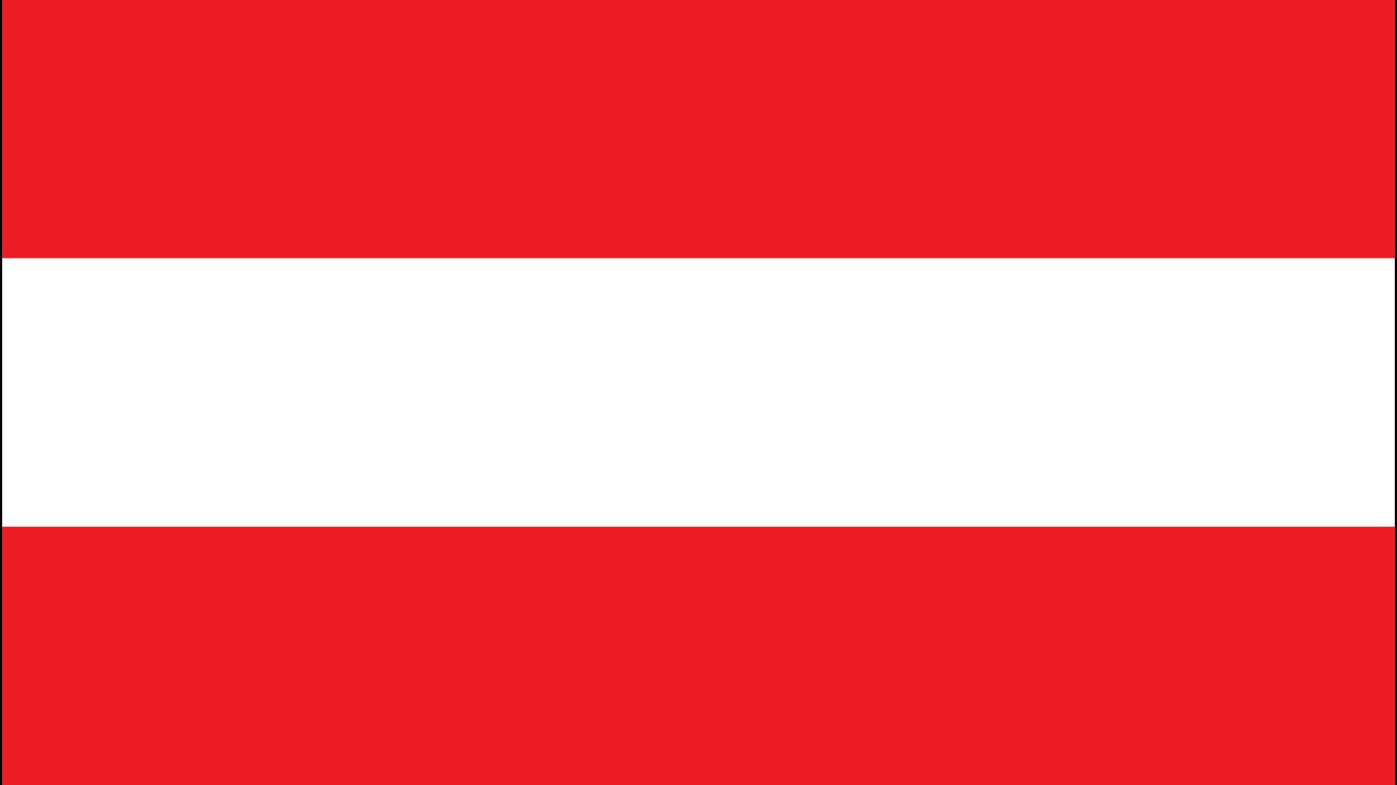 Österreich-Flagge