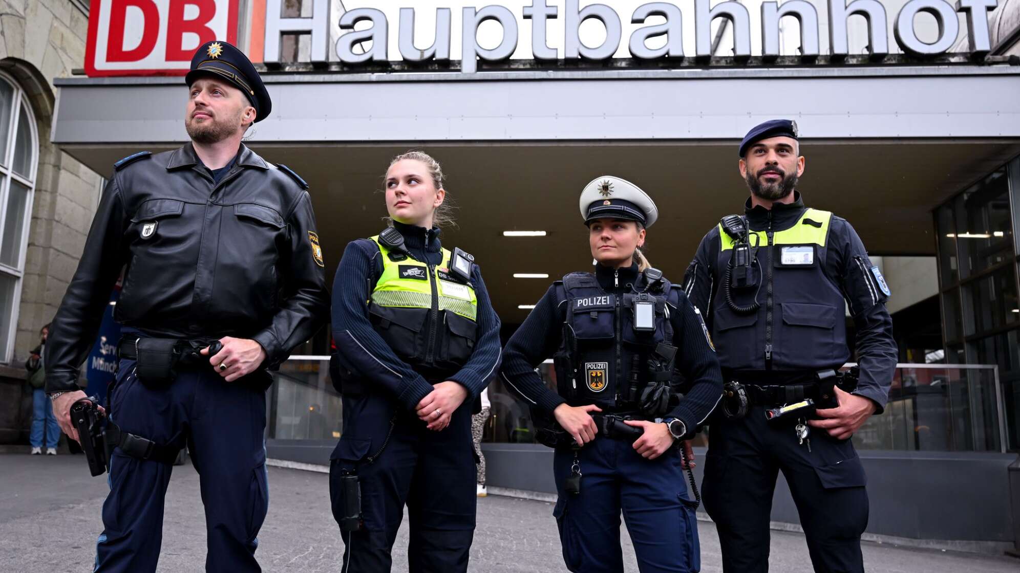 „Quattro-Streife“ am Hauptbahnhof