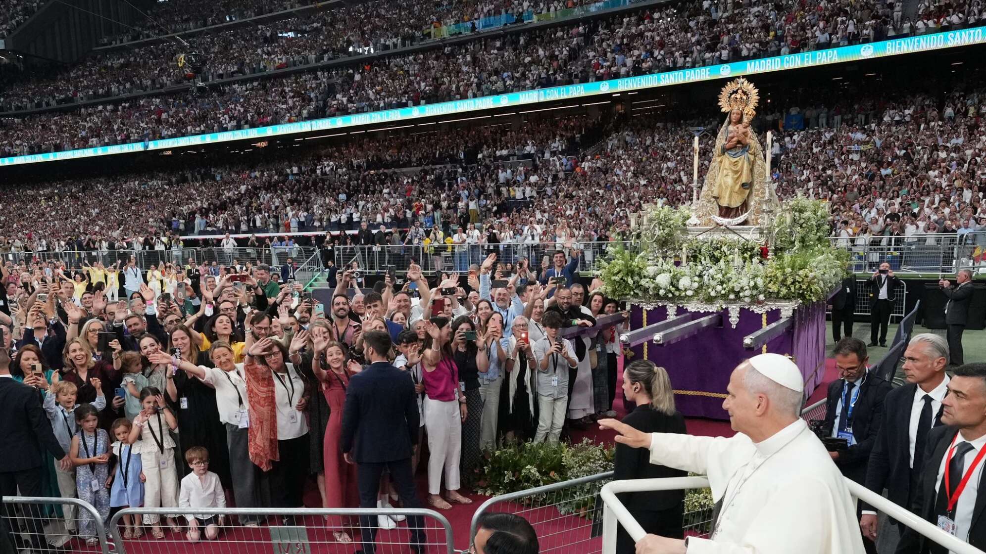 Papst Leo XIV. besucht Spanien - Madrid