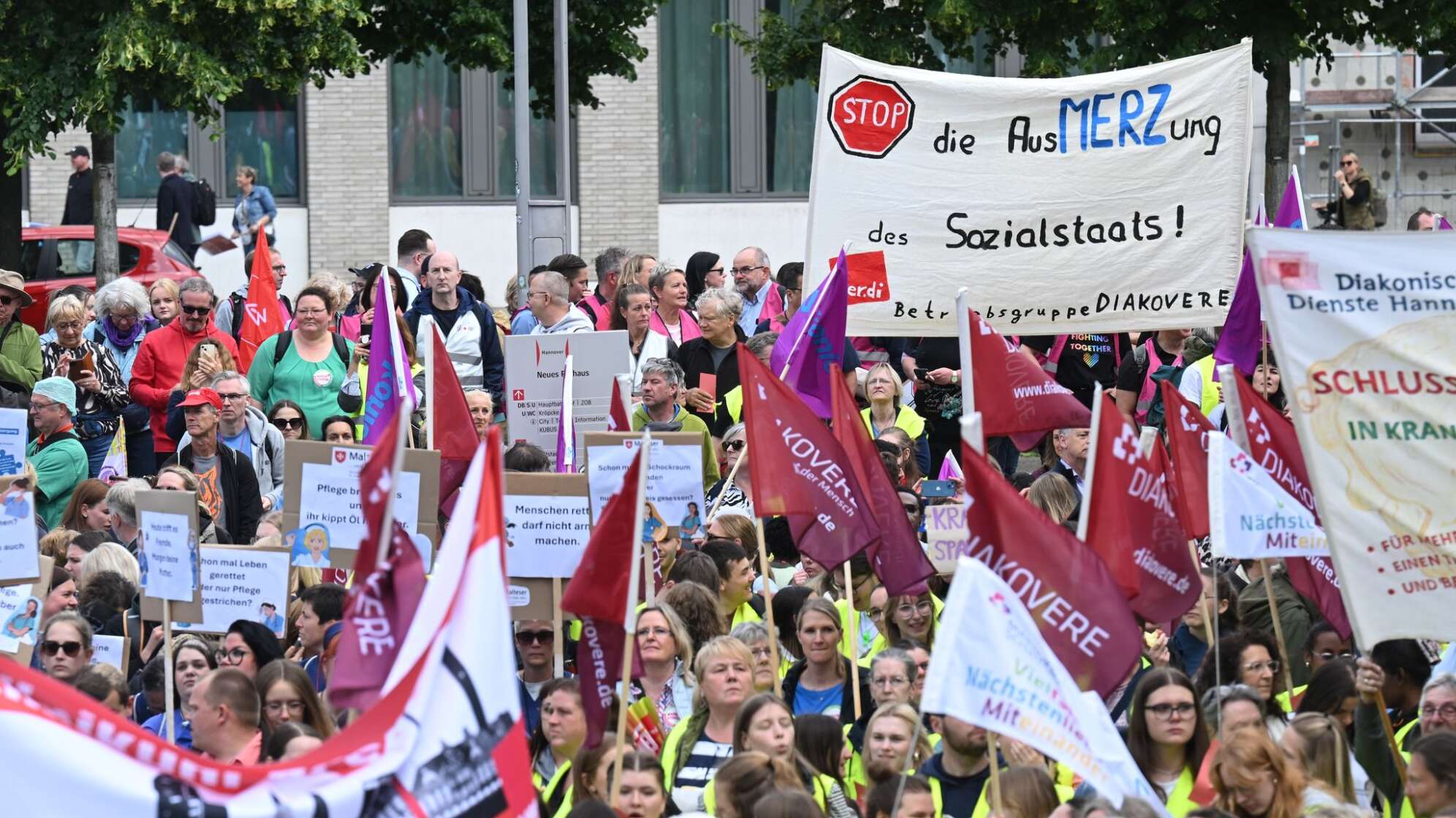 Gesundheitsministerkonferenz - Proteste