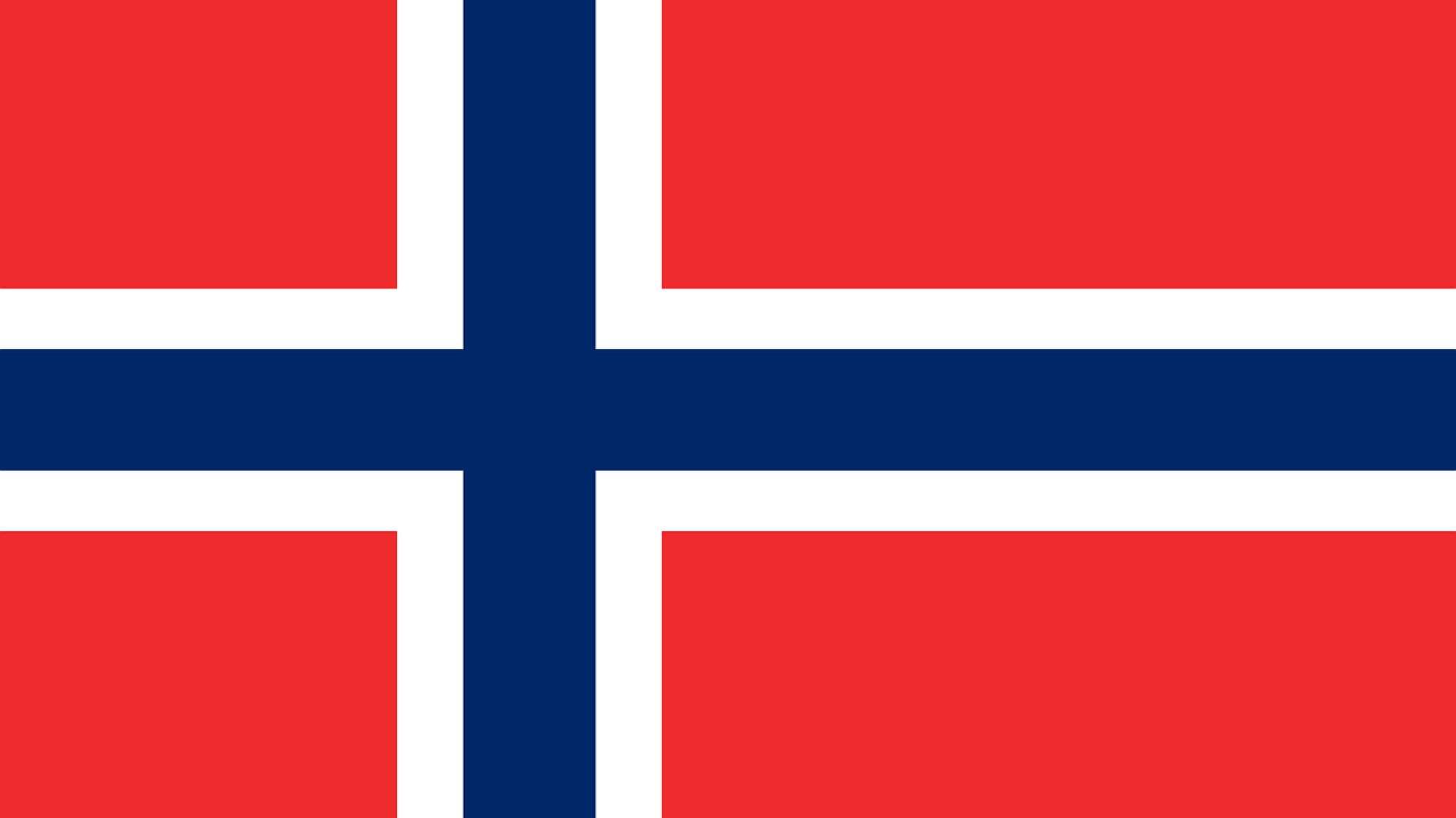 Norwegen-Flagge