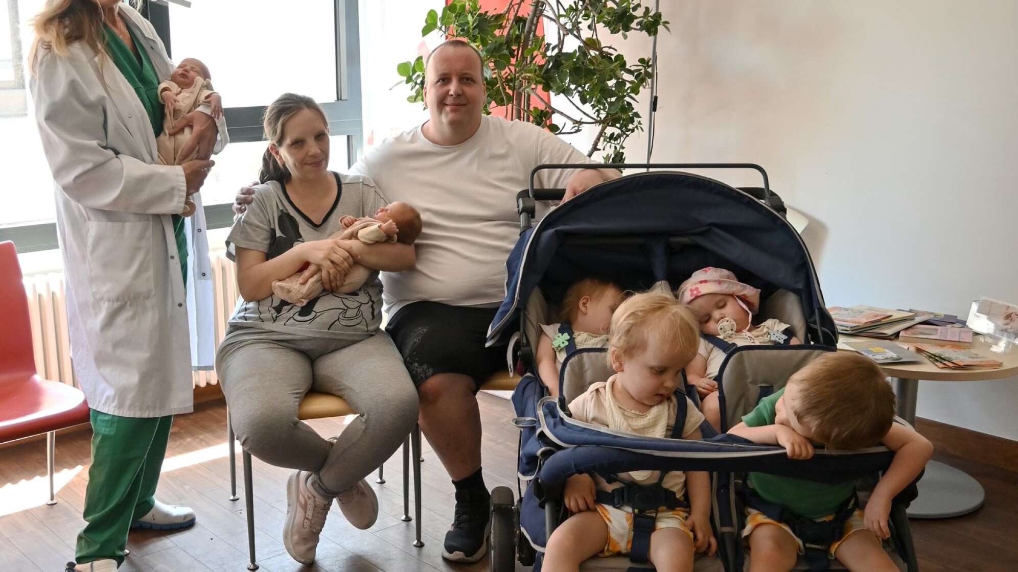 Paar bekommt zum dritten Mal Zwillinge