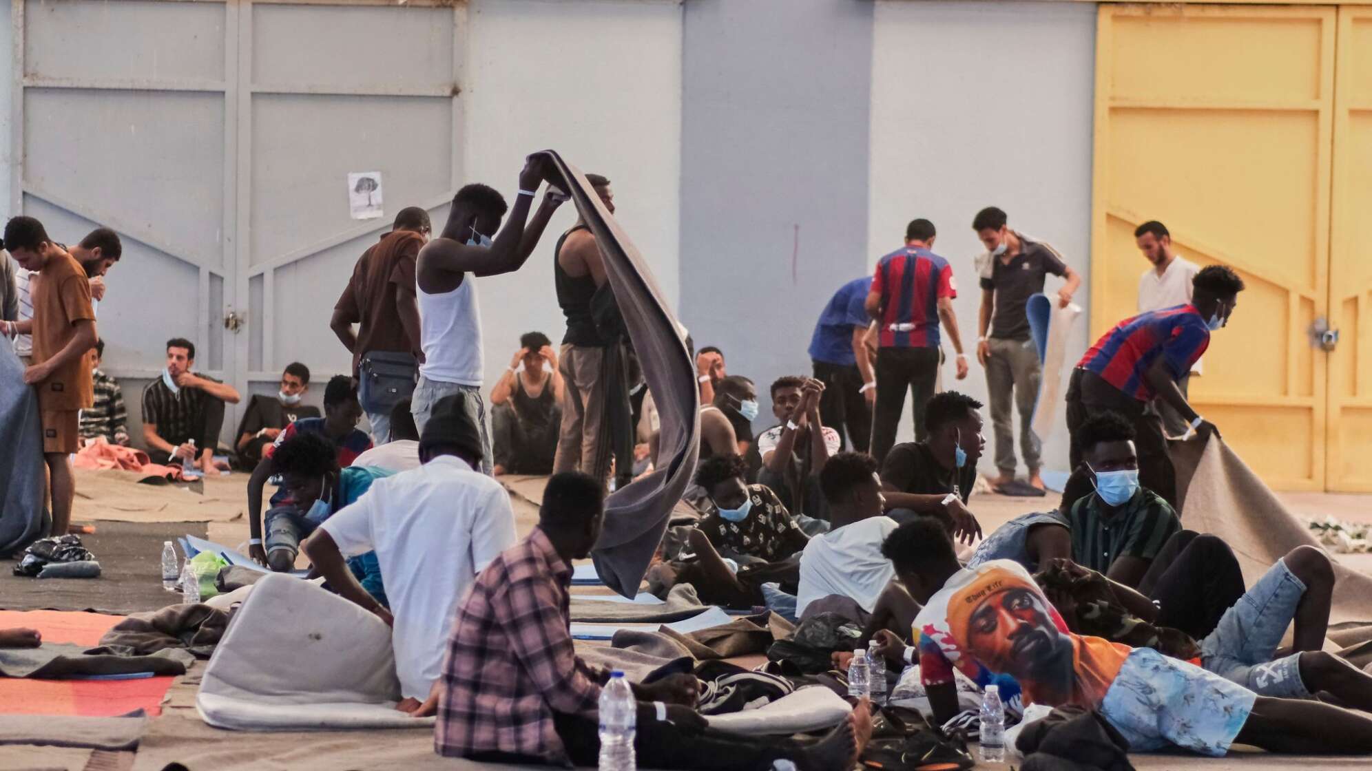 Migranten in Griechenland
