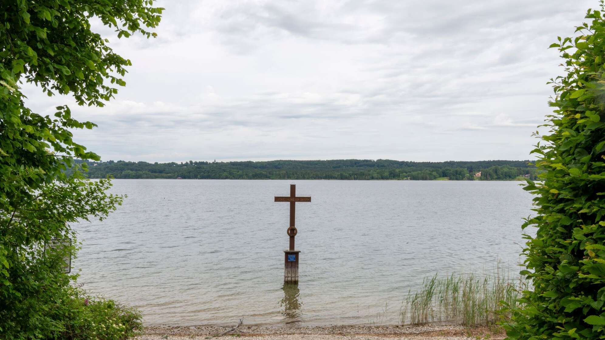 Kreuz im Starnberger See