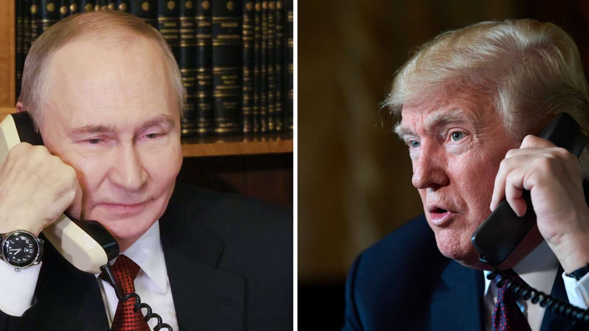 Donald Trump und Wladimir Putin haben telefoniert