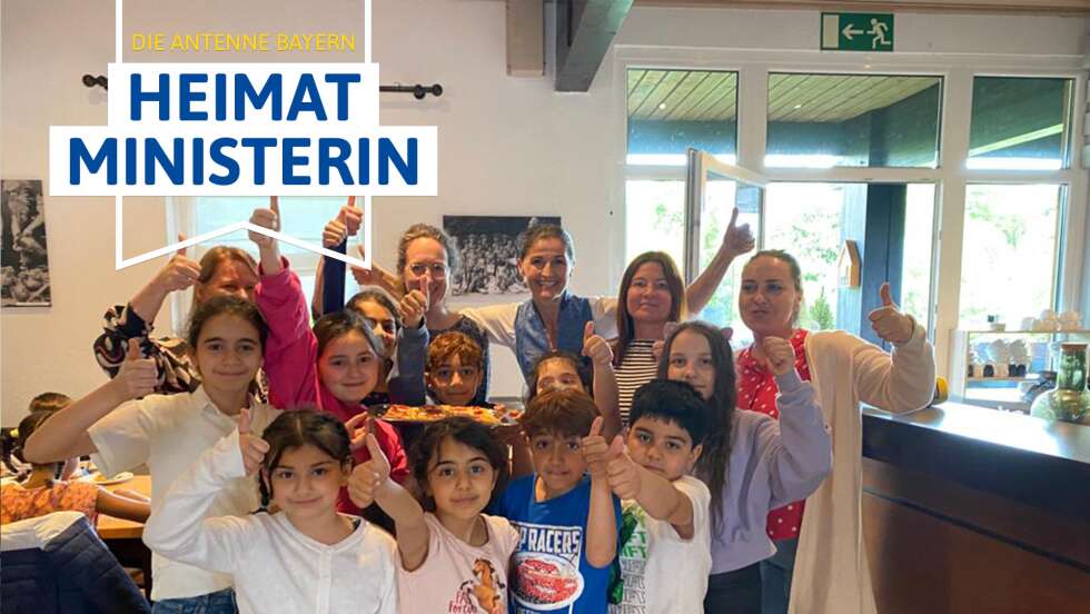 Die ANTENNE BAYERN Heimatministerin: Mittagessen für Schulkinder