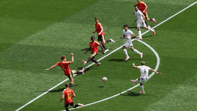 Dank Torwart Courtois: Belgien rettet Punkt gegen Ägypten