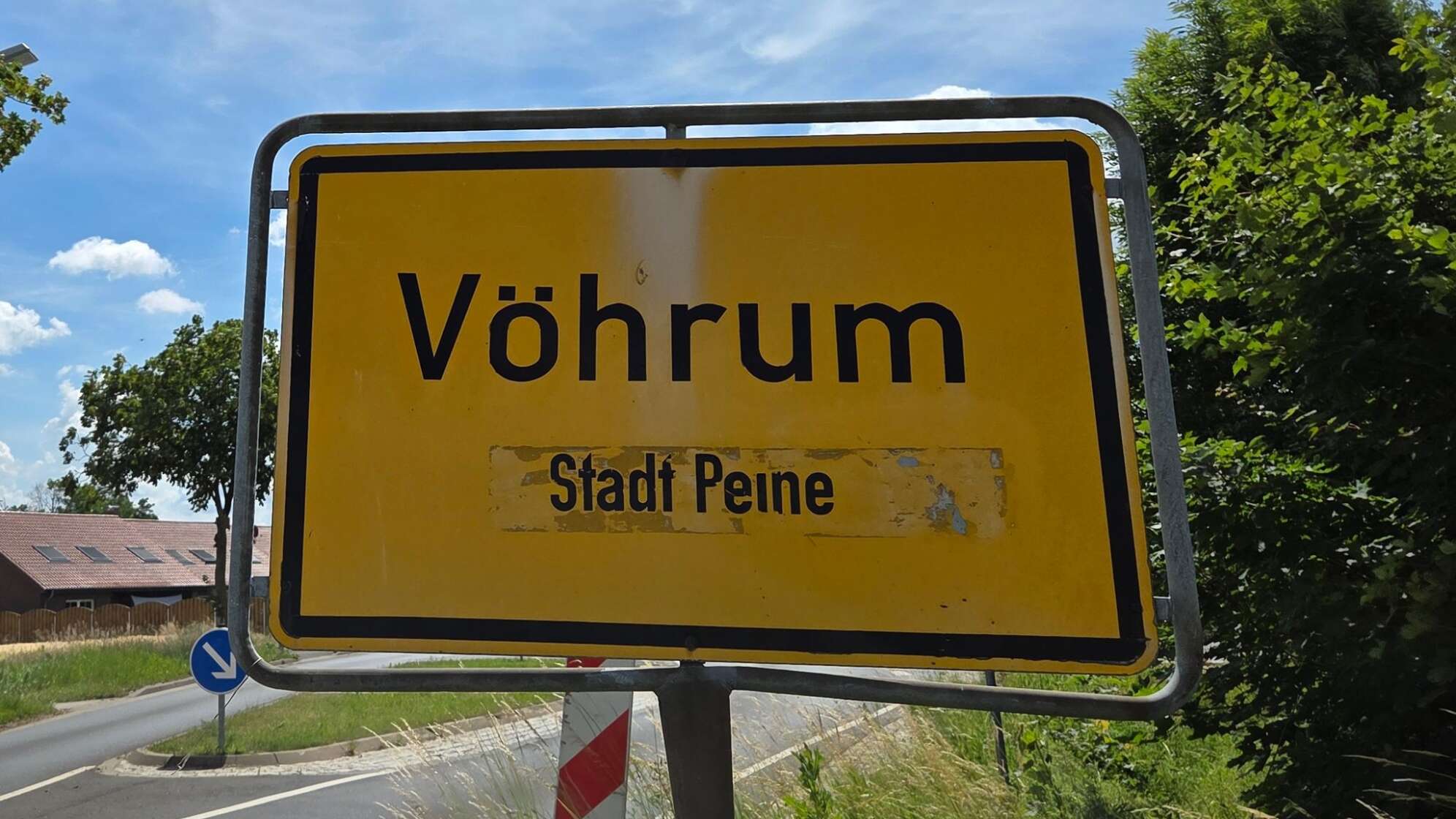 Ortsschild Vöhrum