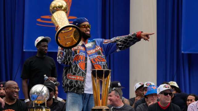 NBA-Meister Knicks in New York mit Konfetti-Parade gefeiert