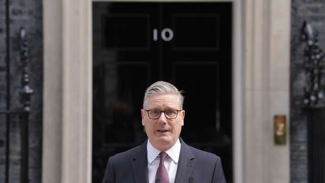 Britischer Premierminister Starmer kündigt Rücktritt an