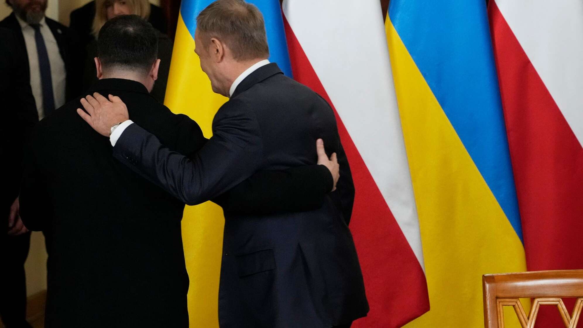 Ukrainischer Präsident Selenskyj besucht Warschau