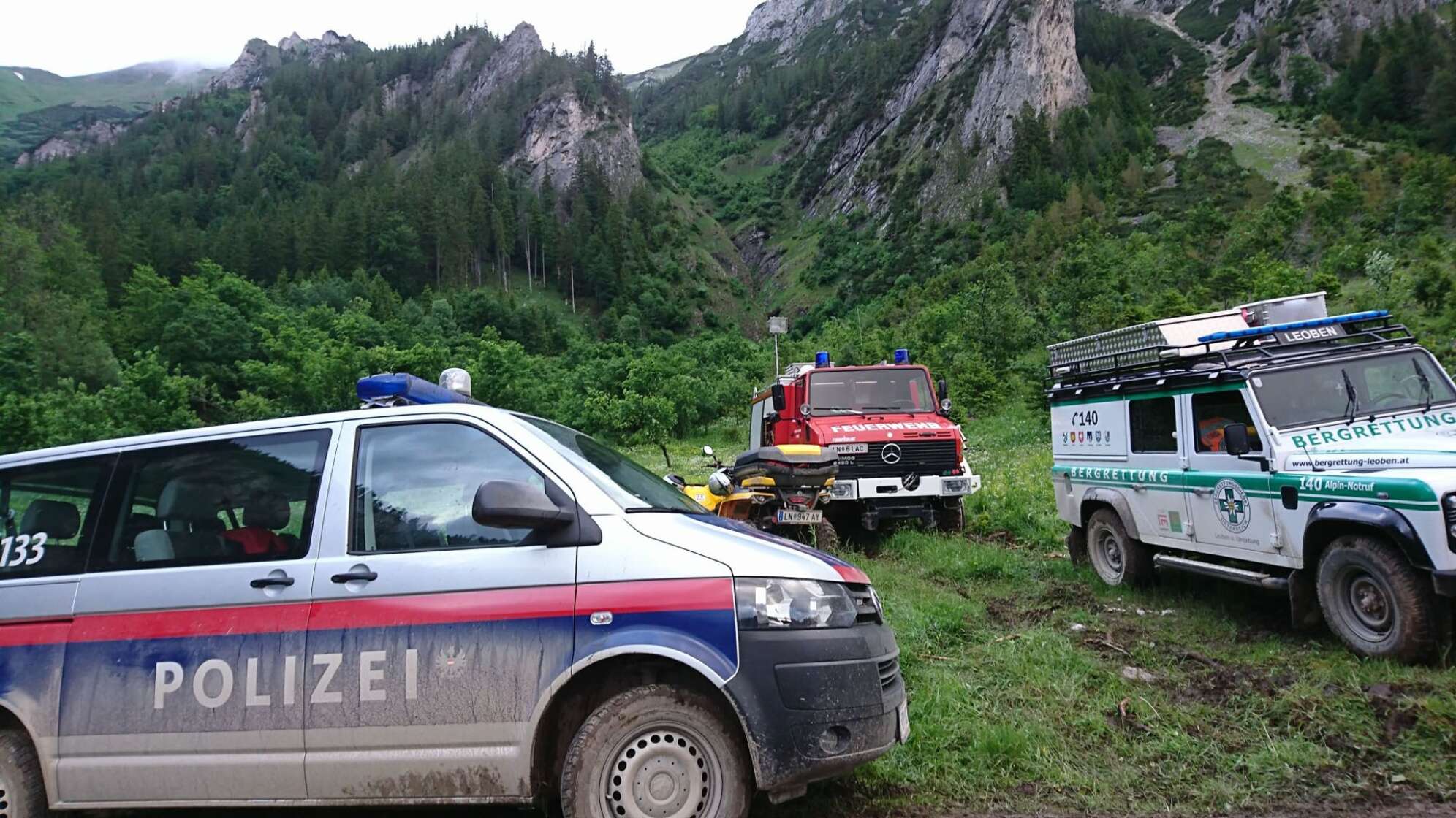 Deutsche Schulklasse in Österreich aus Bergnot gerettet