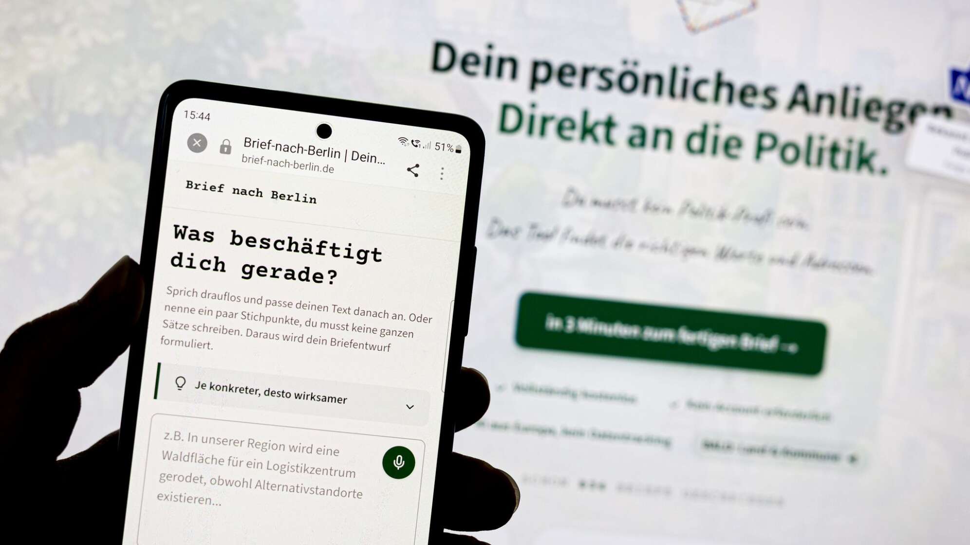 Website brief-nach-berlin.de