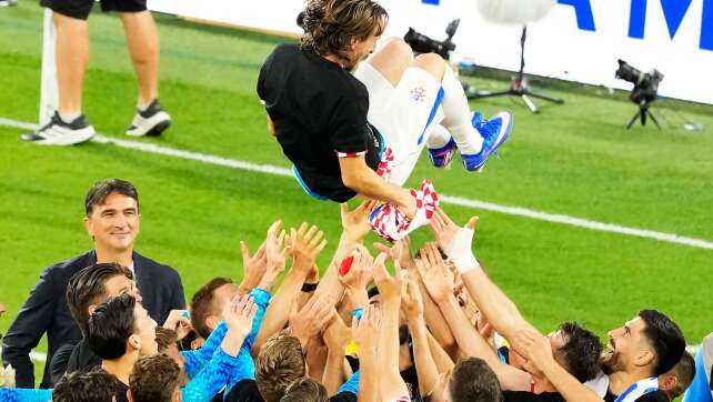 Kroatien verneigt sich vor Fußball-Legende Modric